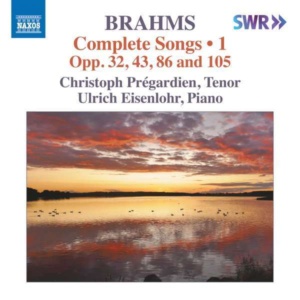 Brahms Sämtliche Lieder 1 mit Uli Eisenlohr Cover