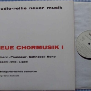 1960 Wergo WER 60026 Neue Musik Schola Cantorum